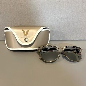 Gentle Monster Moon Cut Reflective Sunglasses